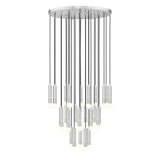 Z-Lite Z-Lite Stari Brushed Nickel Multi-Light Pendant 1956P-27R-BN