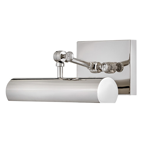 Hinkley Stokes Polished Nickel LED Plug and Cord Wall Lamp