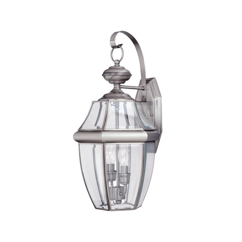 Lancaster Wall Light in Antique Brushed Nickel by Generation Lighting