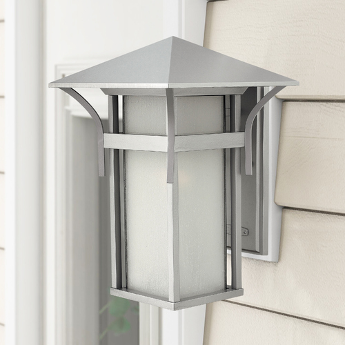 Hinkley Harbor 16.25-Inch Outdoor Wall Light in Titanium by Hinkley Lighting 2575TT