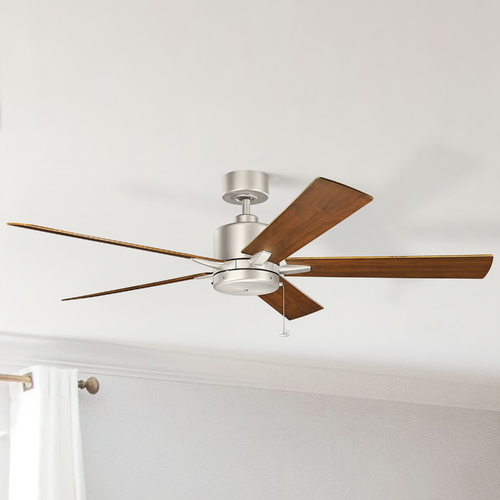 Kichler Lighting Bowen 60-Inch Fan in Brushed Nickel by Kichler Lighting 330243NI