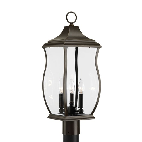 Township Oil Rubbed Bronze Post Light by Progress Lighting