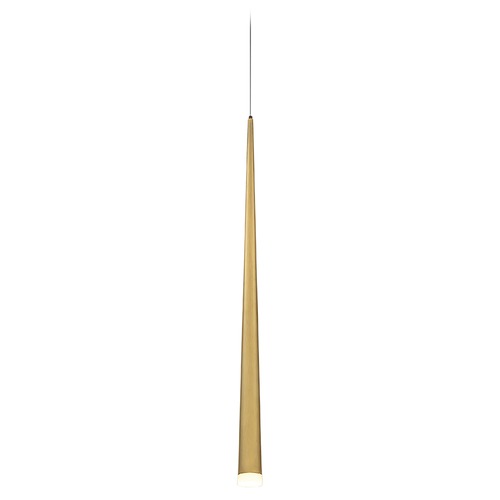 Modern Forms by WAC Lighting Cascade Aged Brass LED Mini Pendant by Modern Forms PD-41728-AB