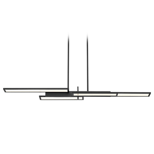 Bayswater 46-Inch LED Chandelier in Matte Black by Eurofase Lighting