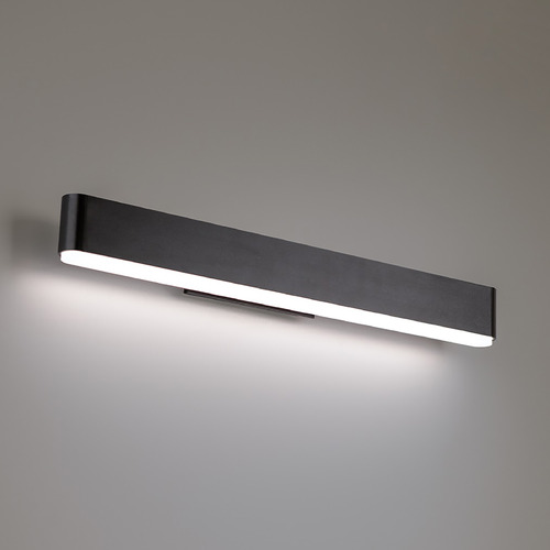 0 To 60 Black LED Vertical Bathroom Light by Modern Forms