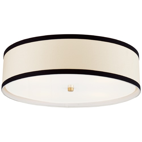Kate Spade New York Walker Flush Mount in Gild by Visual Comfort Signature