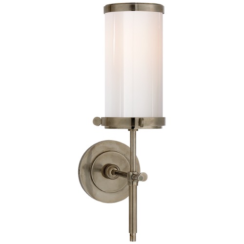 Visual Comfort Signature Collection Thomas OBrien Bryant Bath Sconce in Antique Nickel by Visual Comfort Signature TOB2015ANWG