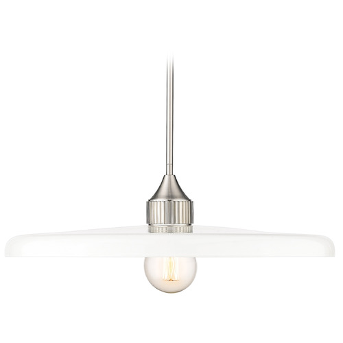 Paloma Brushed Nickel Pendant by Z-Lite