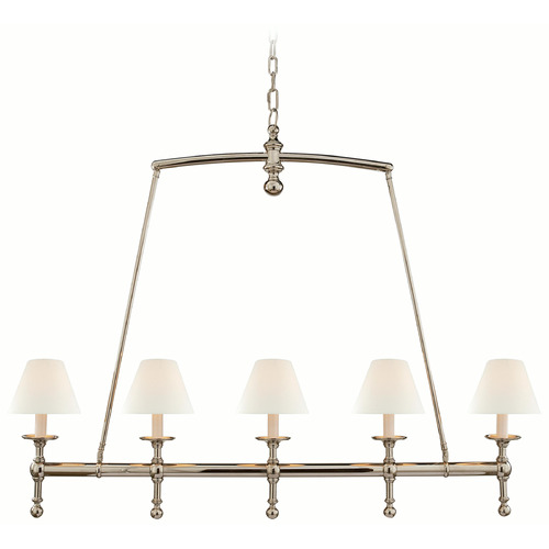 Visual Comfort Signature Collection Visual Comfort Signature Collection Chapman & Myers Classic Polished Nickel Island Light SL5811PN-L