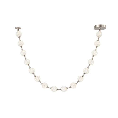 Marni 115-Inch Pendant in Polished Nickel by Alora Lighting