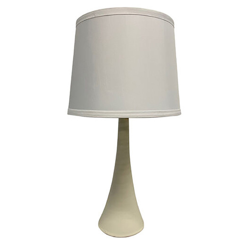 House Of Troy Scatchard Oatmeal Table Lamp with Empire Shade