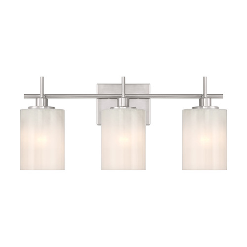 Meridian Brushed Nickel Bathroom Light