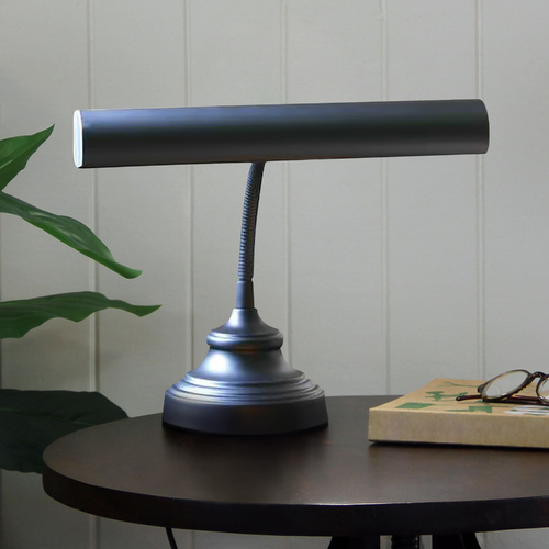 Advent Piano Lamp in Black by House of Troy Lighting