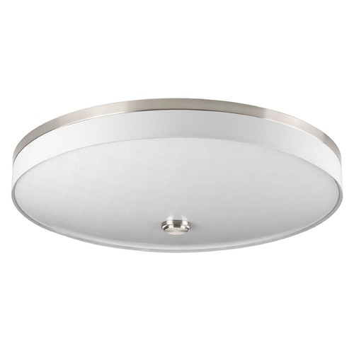 Progress Lighting Weaver LED Brushed Nickel Flush Mount by Progress Lighting P3612-0930K9