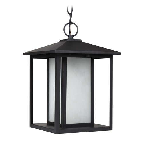 Generation Lighting Hunnington Outdoor Hanging Light in Black by Generation Lighting 69029-12