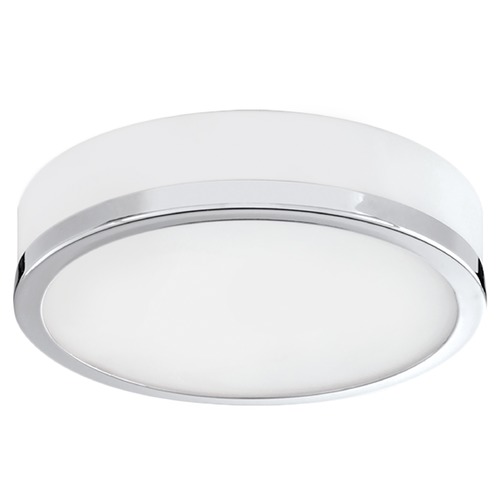 Modern Chrome Flush Mount by Kuzco Lighting