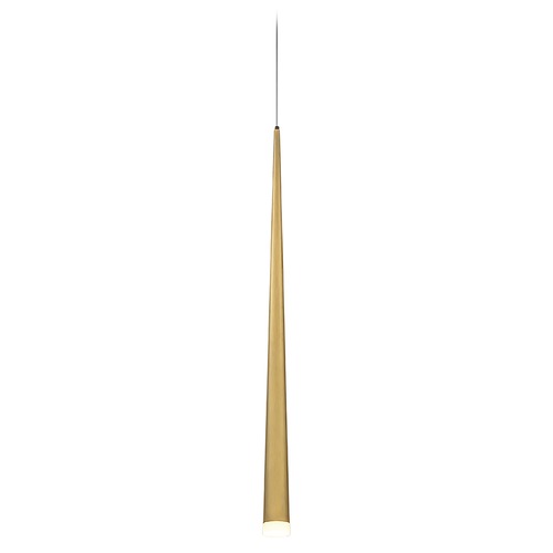 Modern Forms by WAC Lighting Cascade Aged Brass LED Mini Pendant by Modern Forms PD-41828-AB