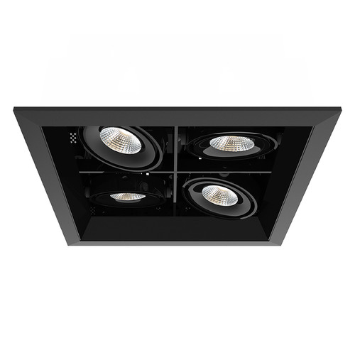 Eurofase Lighting Black & Black LED Recessed Kit by Eurofase Lighting TE164BLED-30-4-01