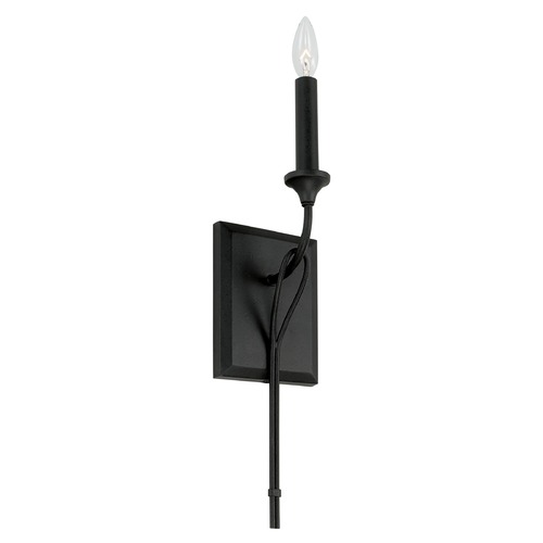Bentley 19-Inch Black Iron Sconce by HomePlace by Capital Lighting