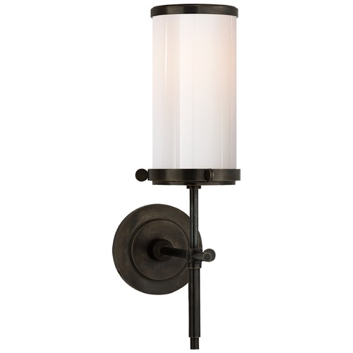 Visual Comfort Signature Collection Thomas OBrien Bryant Bath Sconce in Bronze by Visual Comfort Signature TOB2015BZWG