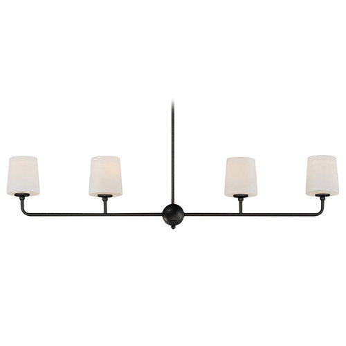 Maxim Lighting Bristol Anthracite Island Light with Conical Shade