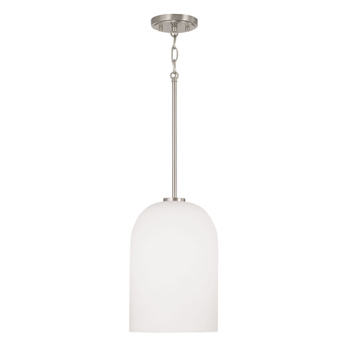 HomePlace by Capital Lighting Lawson Pendant in Brushed Nickel by HomePlace by Capital Lighting 348811BN