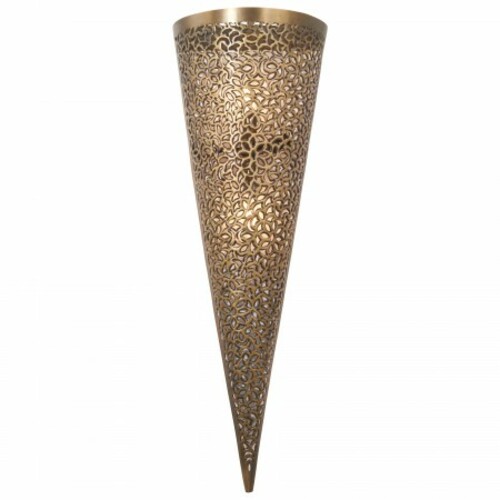 Moradabad 2-Light Wall Sconce in Gilded Brass by Metropolitan