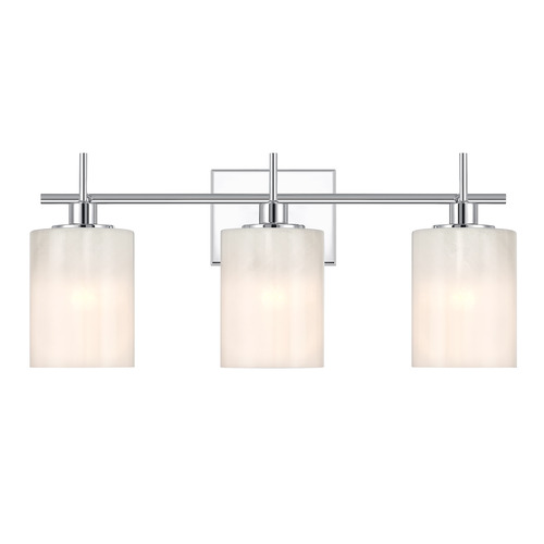 Meridian Chrome Bathroom Light