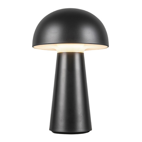 Kuzco Lighting Asher Black LED Table Lamp with Bowl / Dome Shade