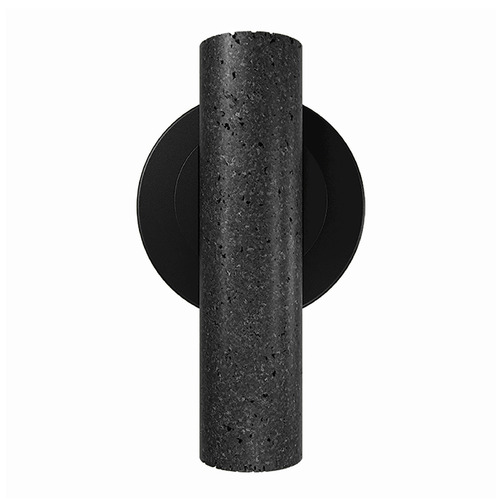 Modern Forms Holden Basalt Stone / Black LED Sconce