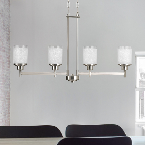 Alexa Linear Light in Brushed Nickel by Progress Lighting