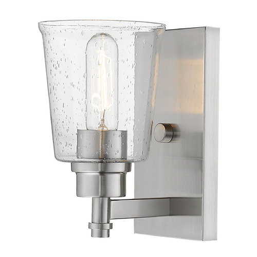 Z-Lite Bohin Brushed Nickel Sconce by Z-Lite 464-1S-BN