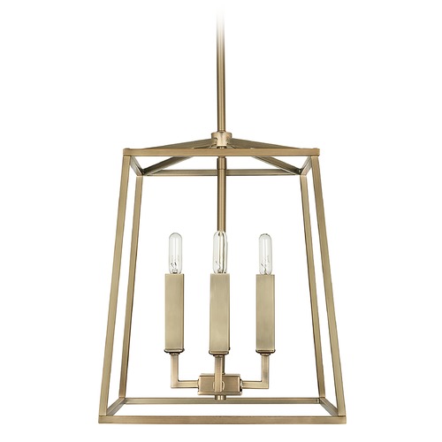 Thea 12-Inch Lantern in Aged Brass by Capital Lighting