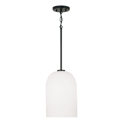 HomePlace by Capital Lighting Lawson Pendant in Matte Black by HomePlace by Capital Lighting 348811MB