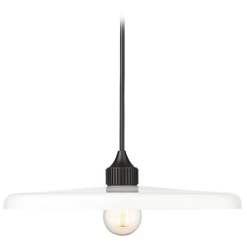 Paloma Matte Black Pendant by Z-Lite