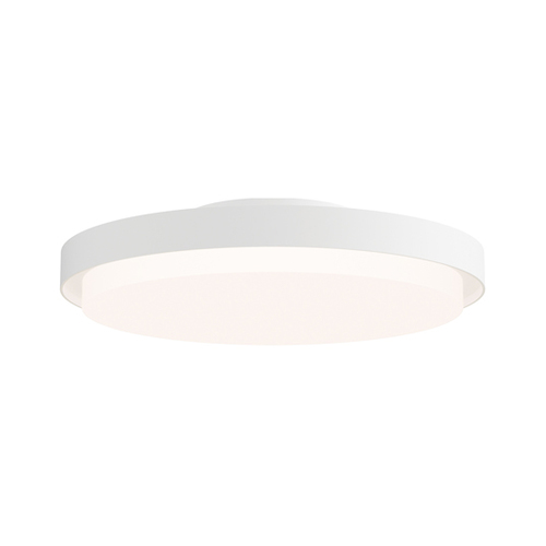 Float 11.50-Inch LED Flush Mount in White by Maxim Lighting