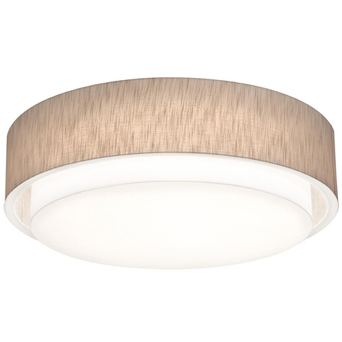 Afx Lighting Sanibel Jute LED Flushmount Light