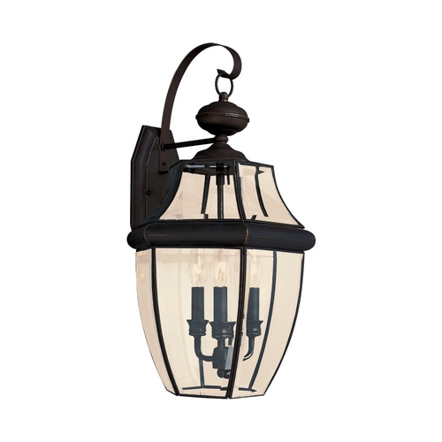 Lancaster 23-Inch Outdoor Wall Light in Antique Bronze by Generation Lighting