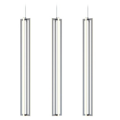 Afx Lighting Cass Satin Nickel LED Multi-Light Pendant