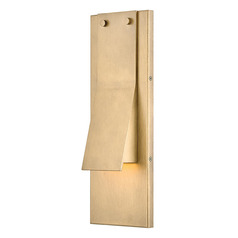 Hinkley Fold Heritage Brass LED Outdoor Wall Light