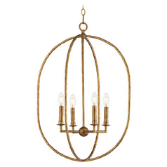 Maxim Lighting Martel Etruscan Gold Pendant Light