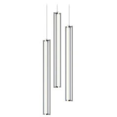 Afx Lighting Cass Satin Nickel LED Multi-Light Pendant