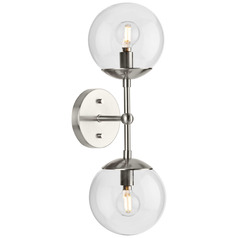 Progress Lighting Atwell 1-Light Brushed Nickel Mini Pendant