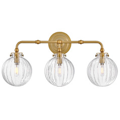 Hinkley Helene Lacquered Brass LED Bathroom Light