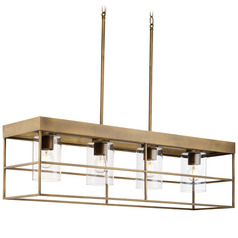 Progress Lighting Safford 5-Light Brushed Nickel Vanity Light