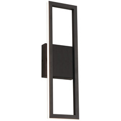 Afx Lighting Cole Black LED Sconce