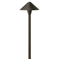 Hinkley Hardy Island Brass Satin Black LED Path Light