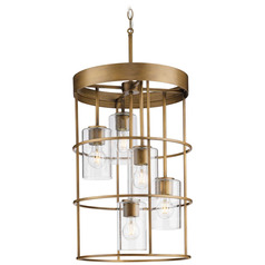 Progress Lighting Safford 1-Light Brushed Nickel Mini Pendant