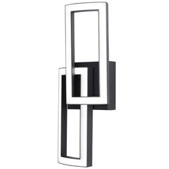 Afx Lighting Sia Black LED Sconce