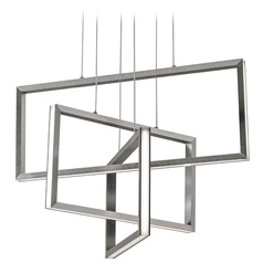 Afx Lighting Cole Satin Nickel LED Multi-Light Pendant